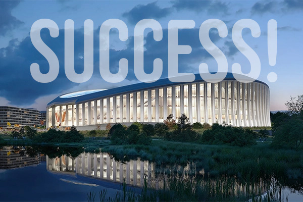 Rendering of new RFK Stadium
